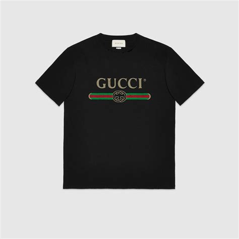 gucci t shirt black price|gucci original shirt price.